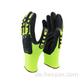 Hspax geschnitten resistente Maschine Anti -Impact -TPR -Handschuhe